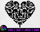 NSFW SVG - Penis Heart SVG - Funny Home Decor Svg - Dick Heart svg - Penis svg
